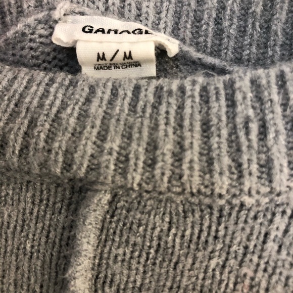 Cropped knit sweater - Picture 2 of 3